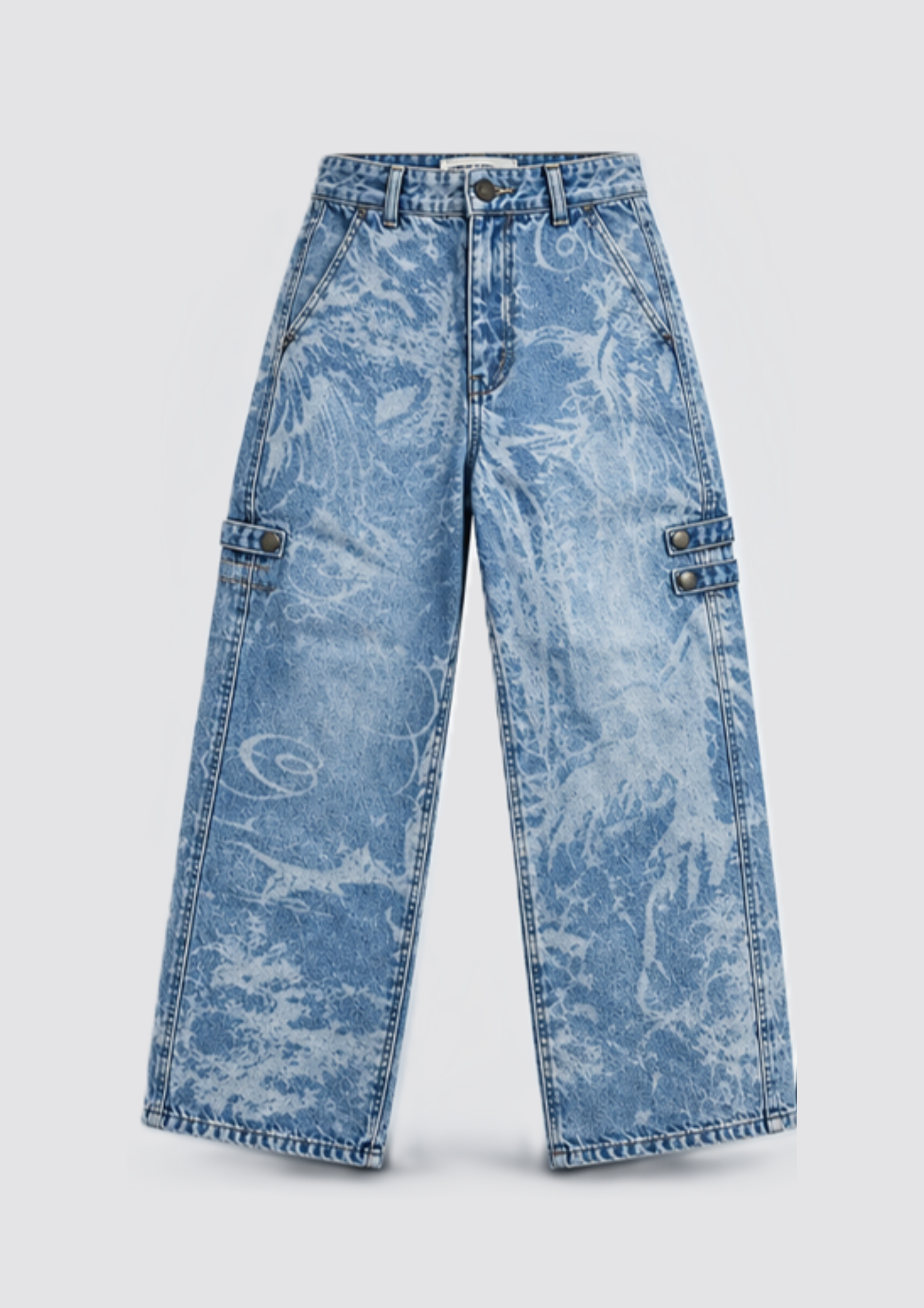 Men's Laser Baggy Jeans