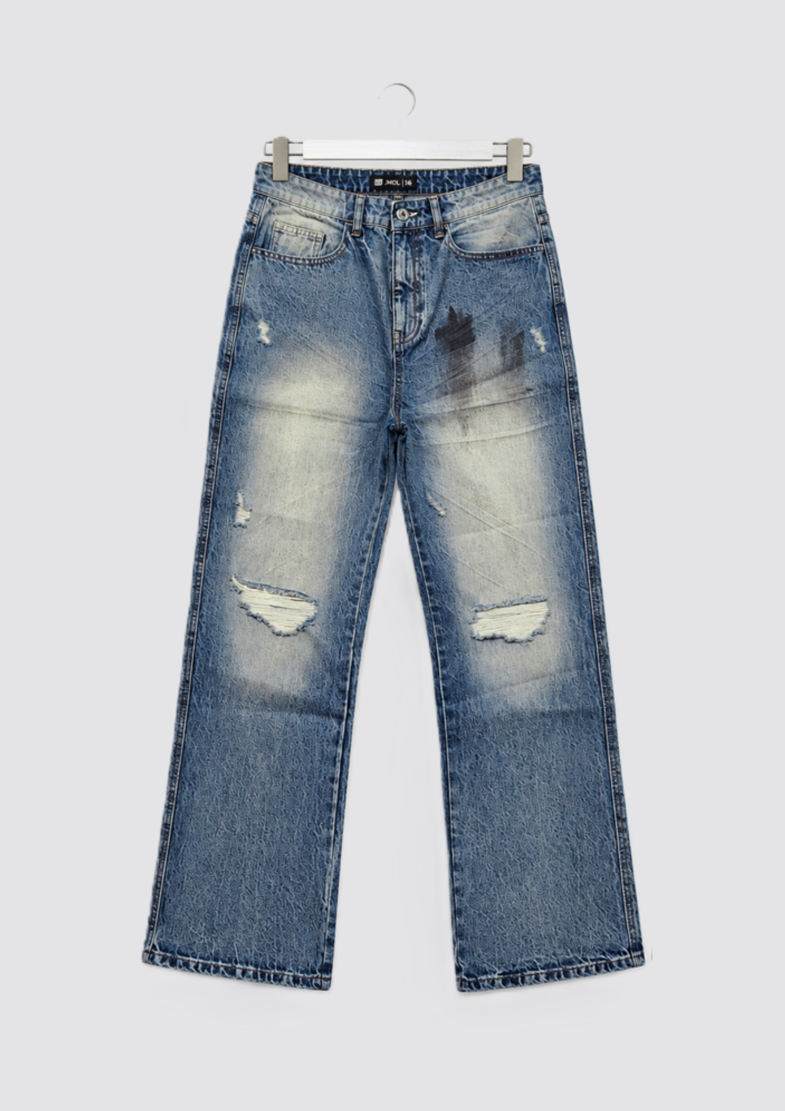 Men's Discharge Jeans